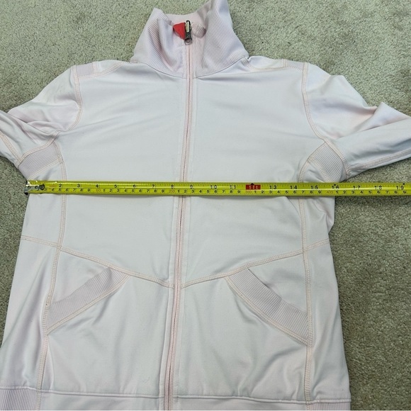 LULULEMON light pink coral pink reversible jacket Sz 4 - Picture 5 of 9